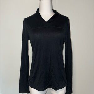 Chic Black Women's Jersey Top